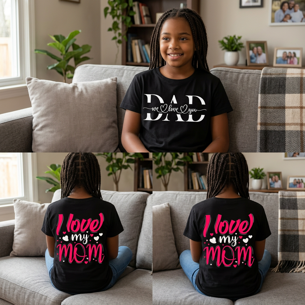 Chicoo Moda Girl's Crew Neck T-Shirt – Soft & Playful Everyday Tee